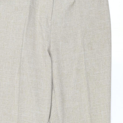 Womens UK Size 14 Dorothy Perkins Regular Fit  Beige Trousers