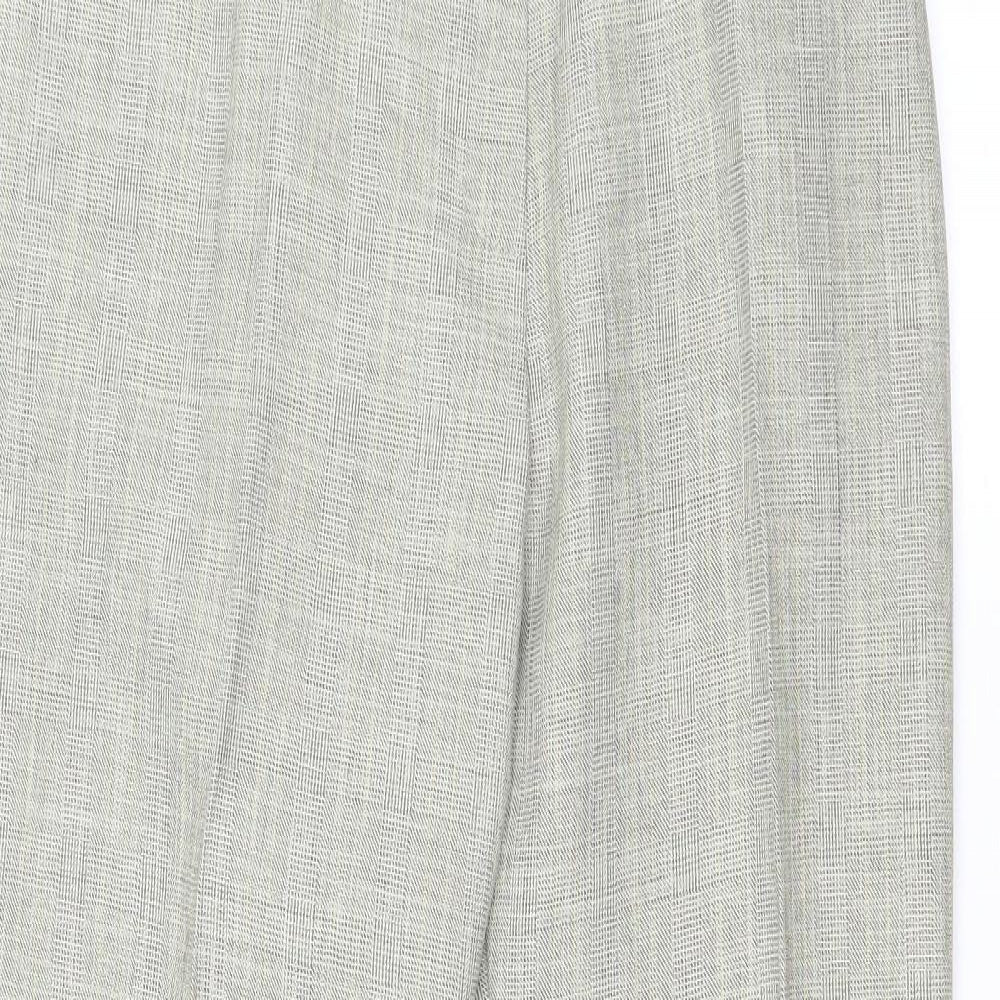Womens UK Size 16 Marks and Spencer Regular Fit  Green Trousers