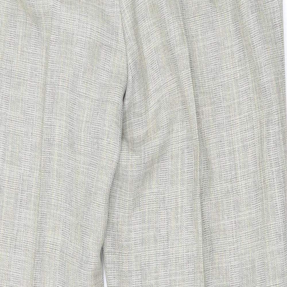 Womens UK Size 16 Marks and Spencer Regular Fit  Green Trousers