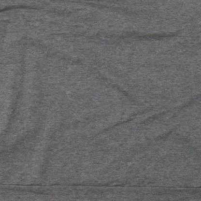 Womens UK Size M Preworn Grey Basic T-Shirt
