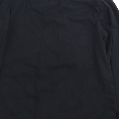 I love Girlswear Girls Black Cotton Basic Casual Size 8 Years Round Neck - Sequin detail