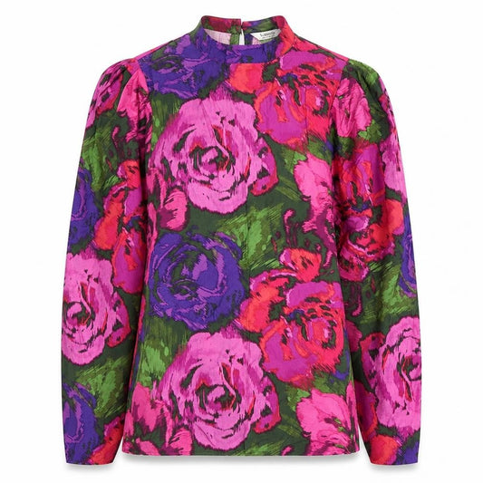 Womens UK Size XS b.young Multicoloured Tunic Blouse
