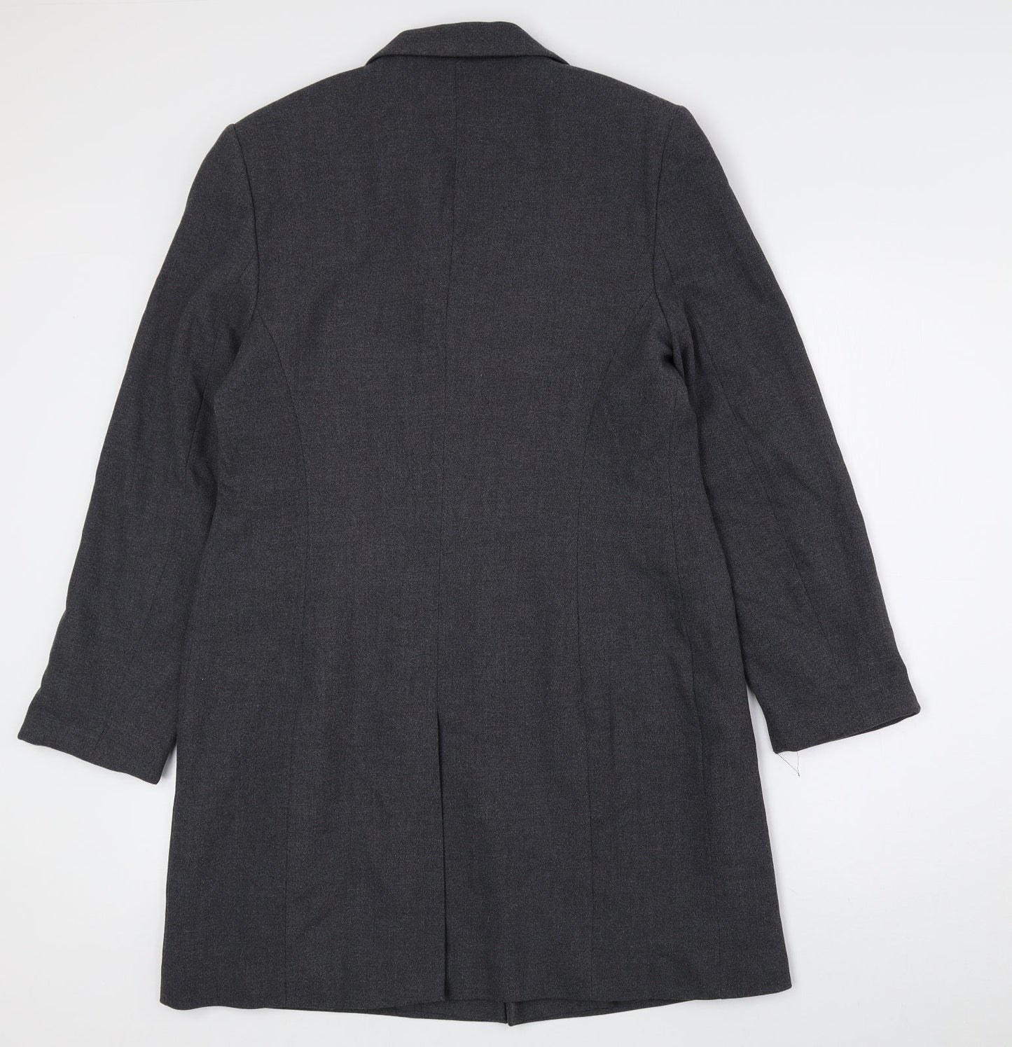 Dorothy Perkins Womens Grey Viscose Jacket Suit Jacket Size 12