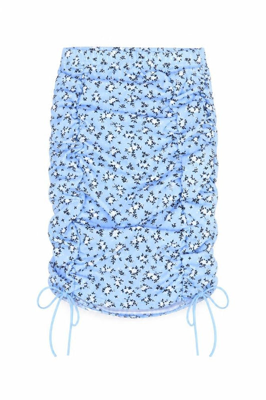 Womens UK Size 6 PRETTYLITTLETHING Straight & Pencil Jersey Skirt