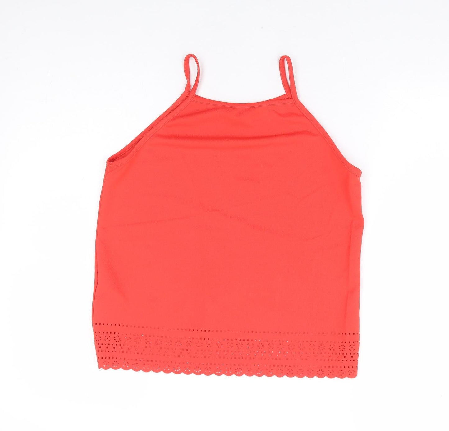 Womens UK Size 8 New Look Red Camisole Tank