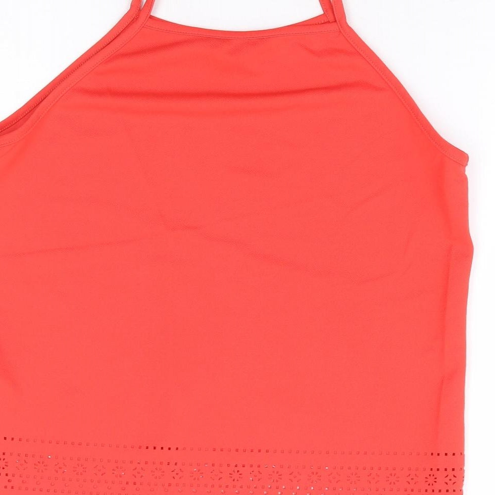 Womens UK Size 8 New Look Red Camisole Tank