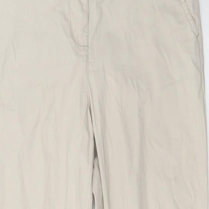 Womens UK Size 10 Maine Regular Fit  Beige Trousers
