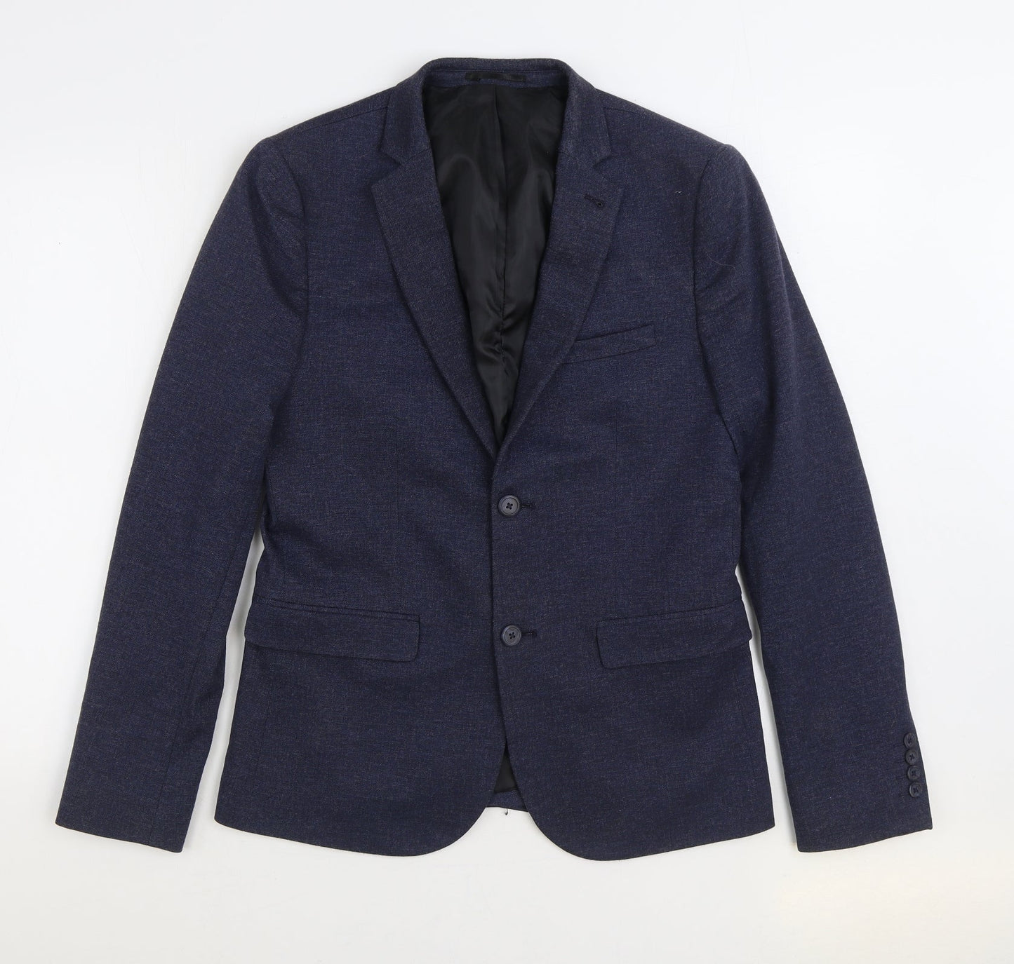 Mens UK Size 38 New Look Regular Blue Suit Jacket