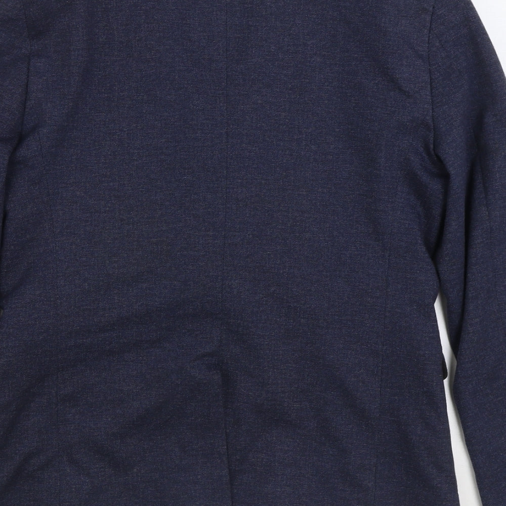 Mens UK Size 38 New Look Regular Blue Suit Jacket