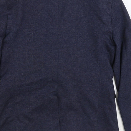 Mens UK Size 38 New Look Regular Blue Suit Jacket
