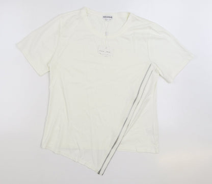 Womens UK Size L Paramour Ivory Basic Blouse