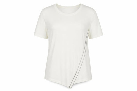 Womens UK Size L Paramour Ivory Basic Blouse