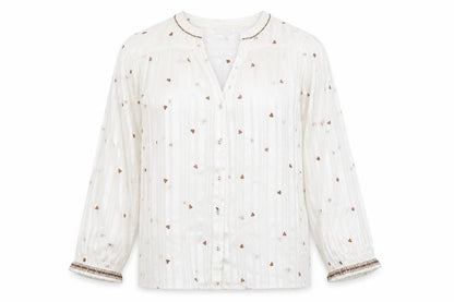 Womens UK Size 12 NEXT White Basic Button-Up