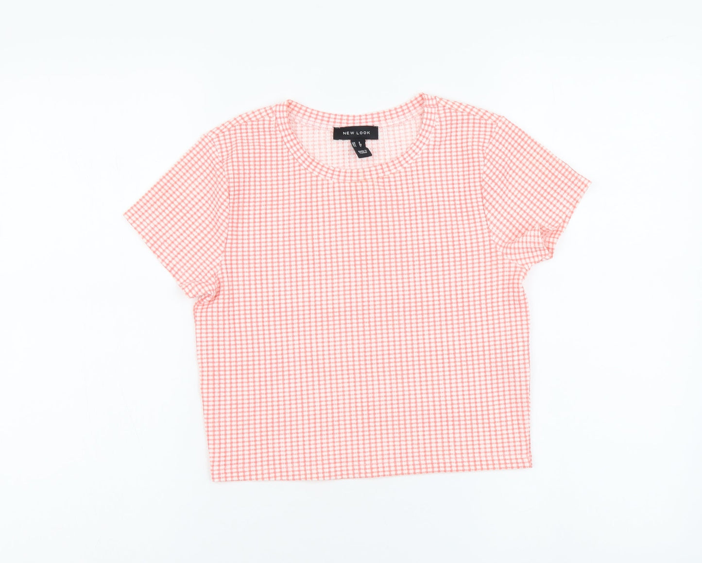 Womens UK Size 8 New Look Pink Camisole T-Shirt