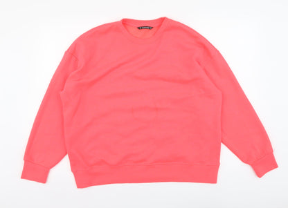 Womens UK Size M Dunnes Stores Pink Pullover Sweatshirt