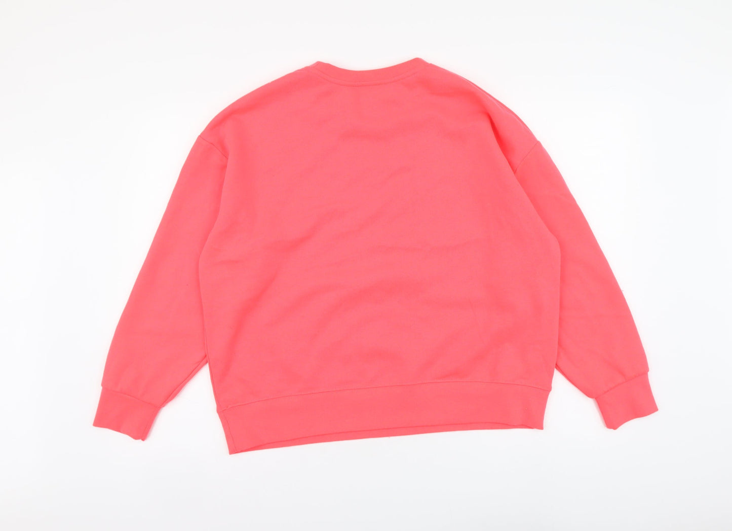 Womens UK Size M Dunnes Stores Pink Pullover Sweatshirt