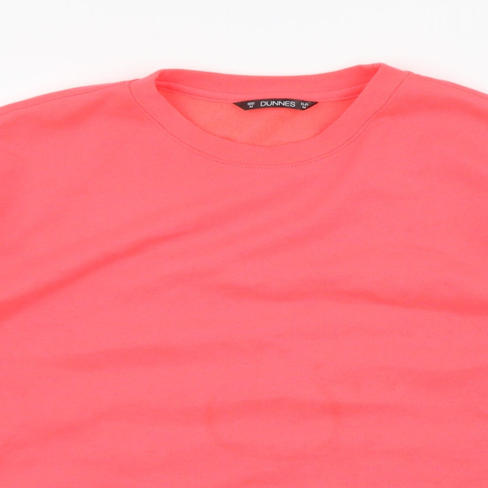 Womens UK Size M Dunnes Stores Pink Pullover Sweatshirt