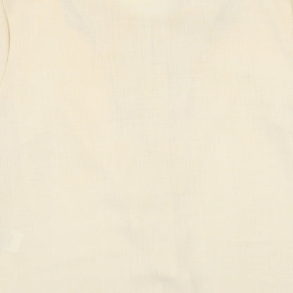 Womens UK Size 18 Collection Beige Basic Button-Up