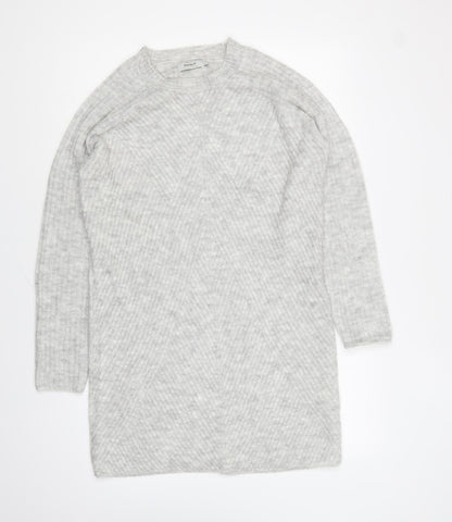 Womens UK Size XS Only Grey Pullover Jumper