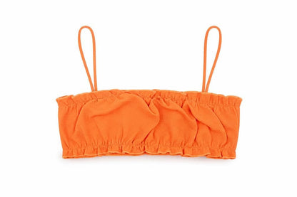 Womens UK Size M SheIn Orange Cropped Tank
