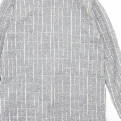 Forever & Exclusive Womens Grey Plaid Jacket Blazer Size S