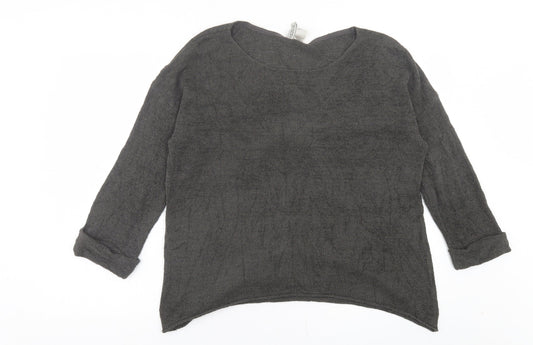 Womens UK Size S H&M Grey Pullover Jumper