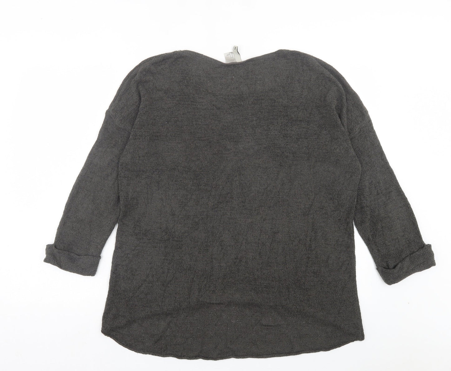 Womens UK Size S H&M Grey Pullover Jumper
