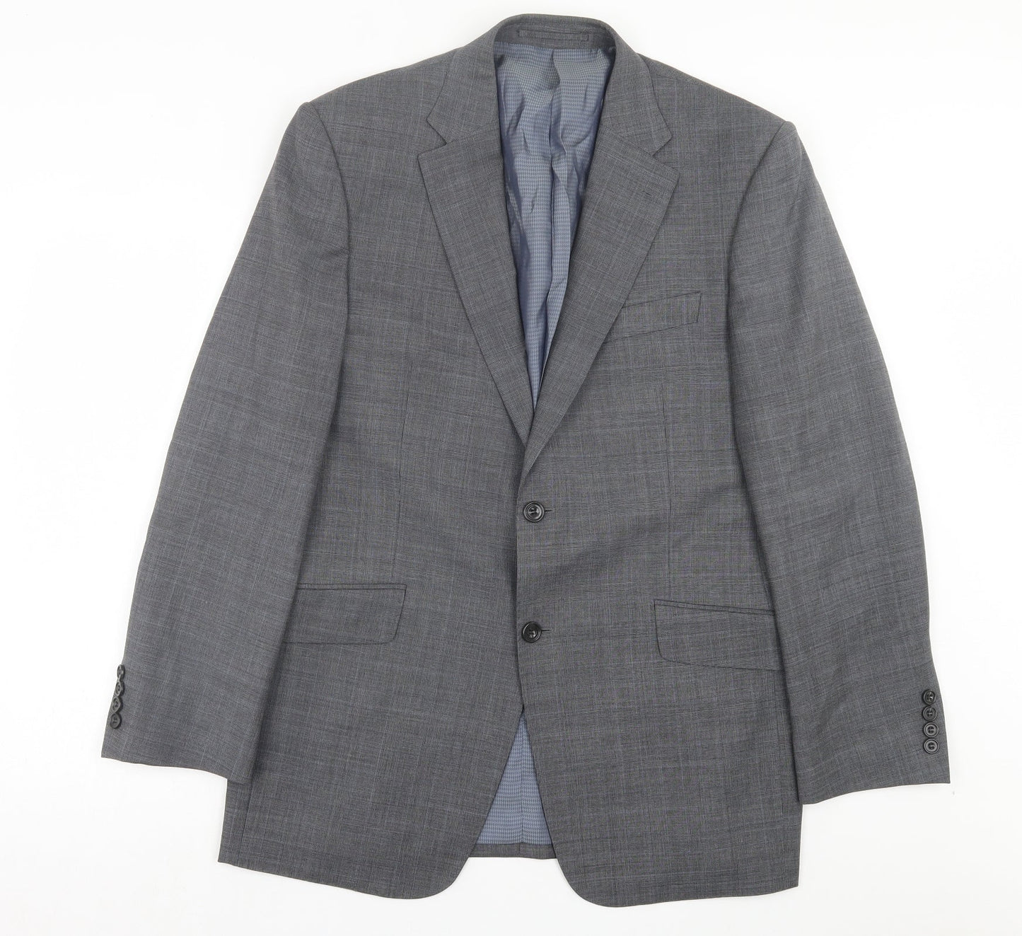 Mens UK Size 40 Marks and Spencer Regular Grey Suit Jacket