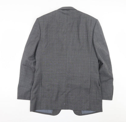 Mens UK Size 40 Marks and Spencer Regular Grey Suit Jacket