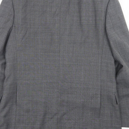Mens UK Size 40 Marks and Spencer Regular Grey Suit Jacket