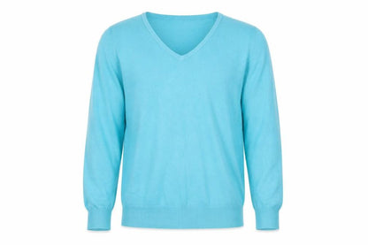 Mens UK Size L Marks and Spencer Blue Pullover Jumper