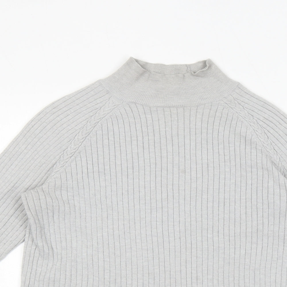 Womens UK Size S Peyton Primrose Grey Pullover Jumper