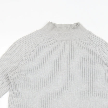 Womens UK Size S Peyton Primrose Grey Pullover Jumper