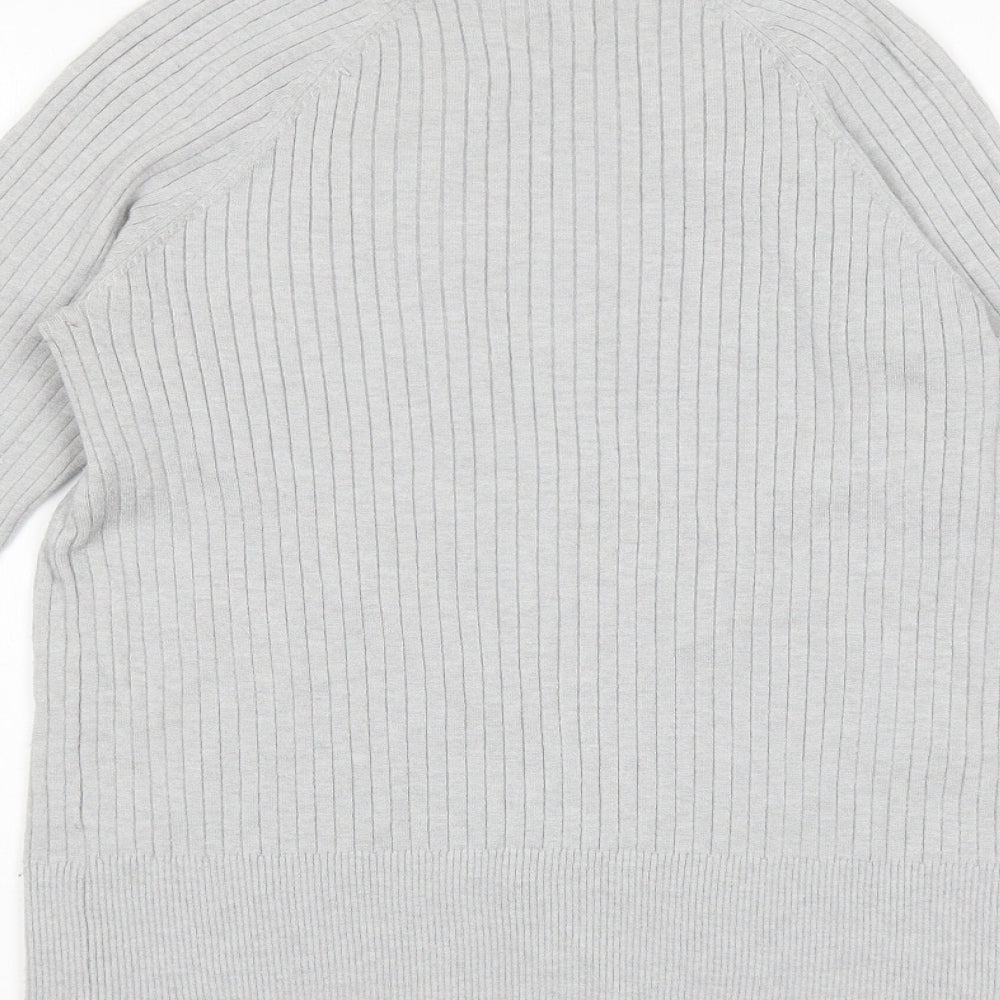 Womens UK Size S Peyton Primrose Grey Pullover Jumper