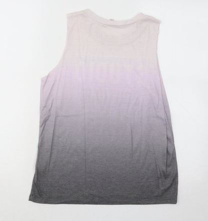 Womens UK Size 6 River Island Multicoloured Basic Tank
