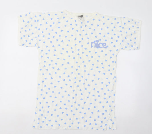 Womens UK Size M Dorothy Perkins Blue Basic T-Shirt