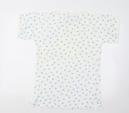 Womens UK Size M Dorothy Perkins Blue Basic T-Shirt
