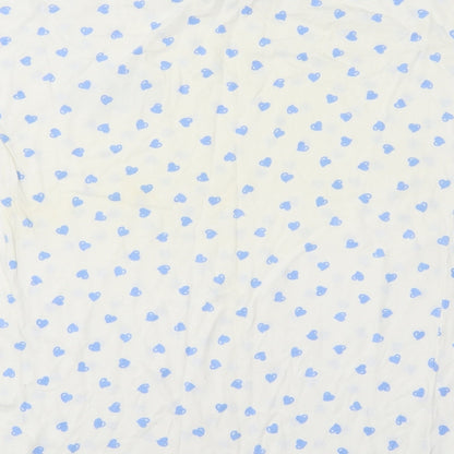 Womens UK Size M Dorothy Perkins Blue Basic T-Shirt