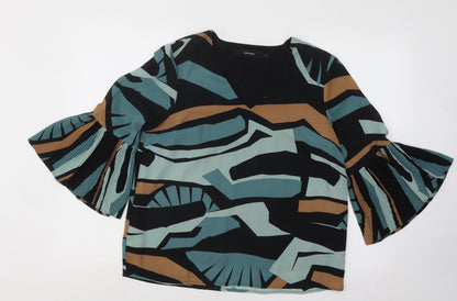 Womens UK Size M VERO MODA Multicoloured Basic T-Shirt