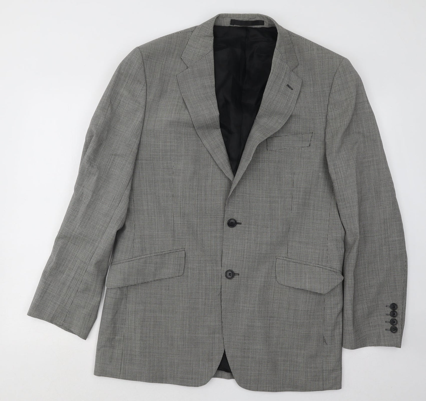 Mens UK Size 40 Marks and Spencer Regular Grey Suit Jacket