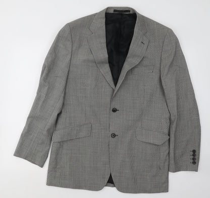 Mens UK Size 40 Marks and Spencer Regular Grey Suit Jacket