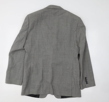 Mens UK Size 40 Marks and Spencer Regular Grey Suit Jacket