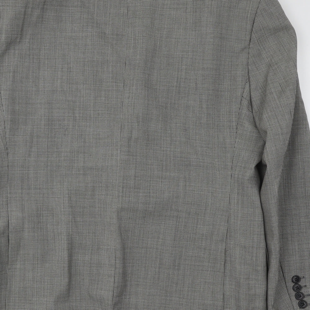 Mens UK Size 40 Marks and Spencer Regular Grey Suit Jacket