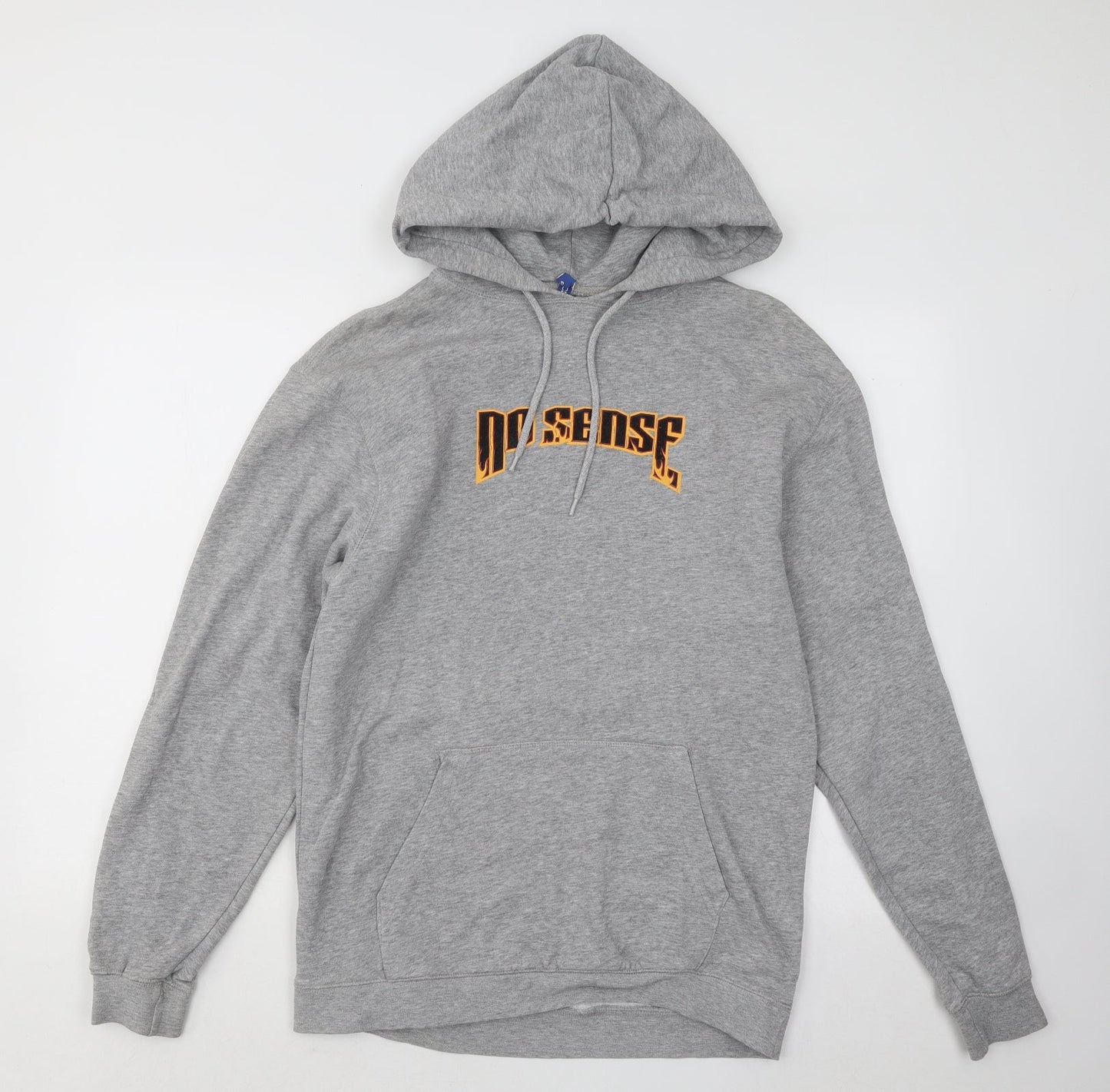 Womens UK Size S Divided by H&M Grey Pullover Hoodie