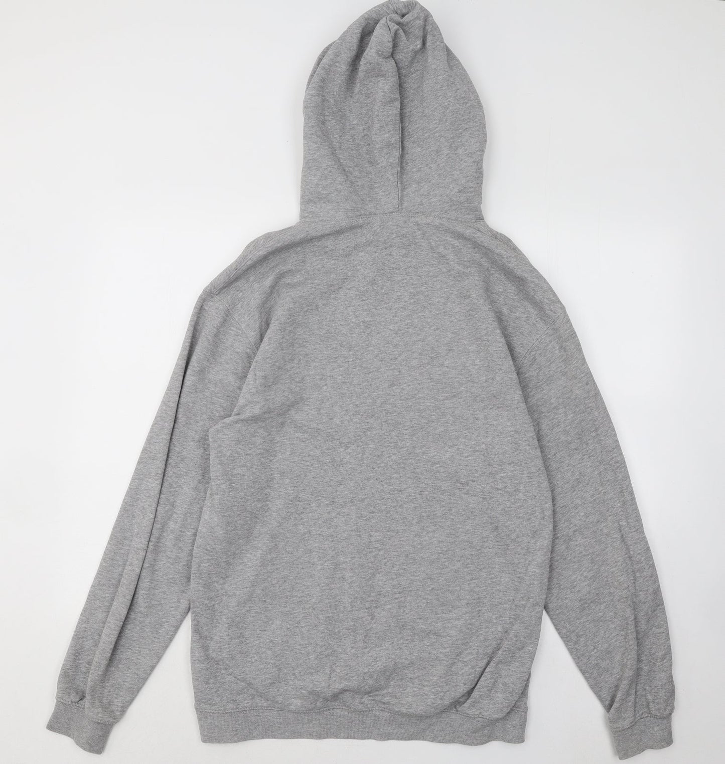 Womens UK Size S Divided by H&M Grey Pullover Hoodie