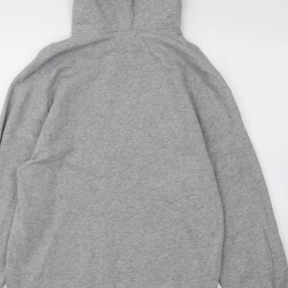 Womens UK Size S Divided by H&M Grey Pullover Hoodie