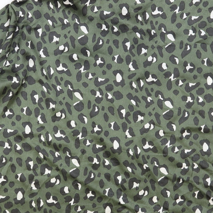 Womens UK Size 14 JDY Green Basic Button-Up
