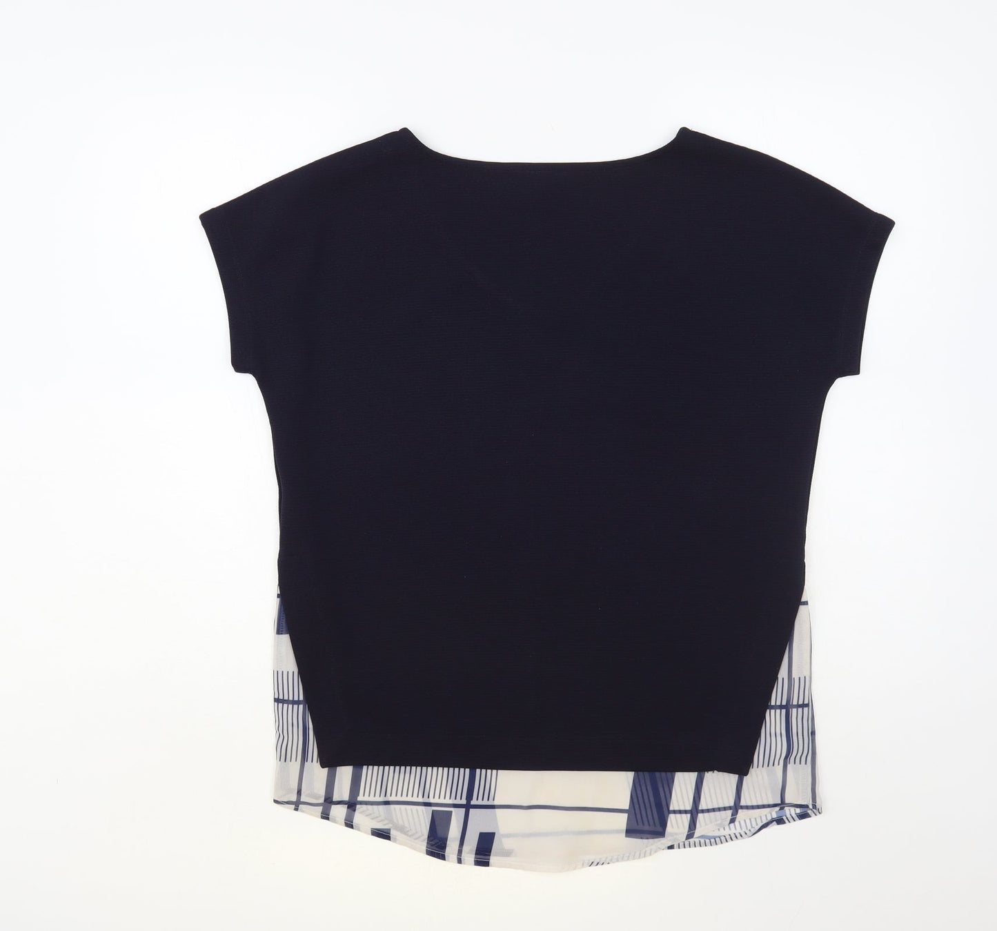 Womens UK Size 8 NEXT Blue Basic Blouse