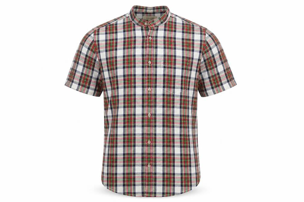 Mens UK Size S River Island Multicoloured  Button-Up Short Sleeve Casual Shirt