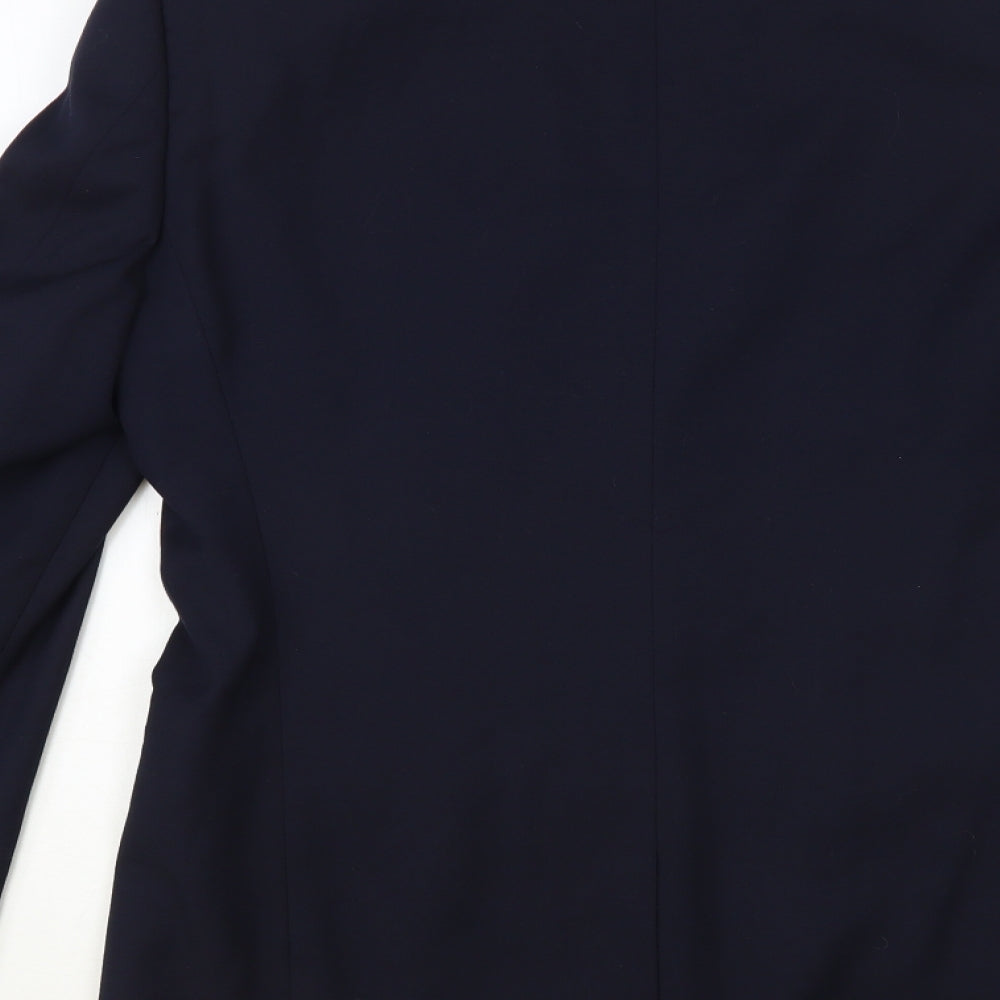 Mens UK Size 36 Preworn Regular Blue Suit Jacket